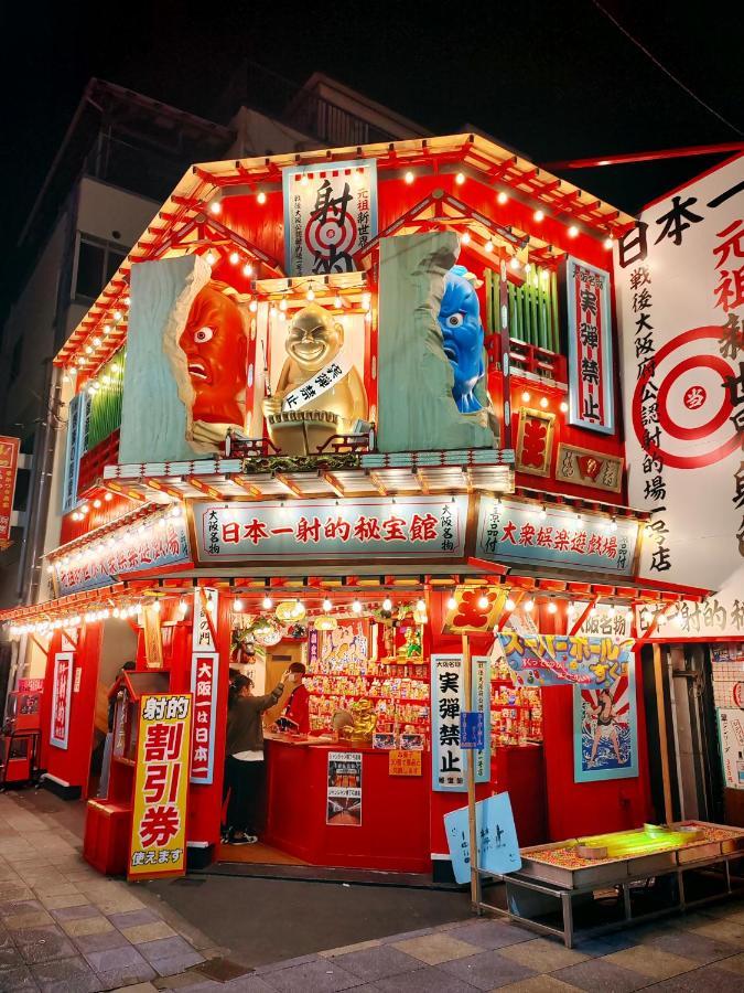 Wutong-40 Minutes Direct To Kansai Airport And 5 Minute Walk To Jr Or Subway Or Nankai Line And 1 Minute To Tsutenkaku The Landmark Of Osaka And Many Japanese Bistros Nearby Zewnętrze zdjęcie